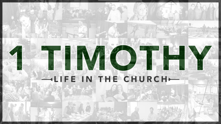 1 Timothy Sermon Graphic